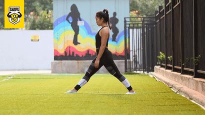 如何练出鞠婧祎同款笔直大长腿,怎样练长腿和直腿