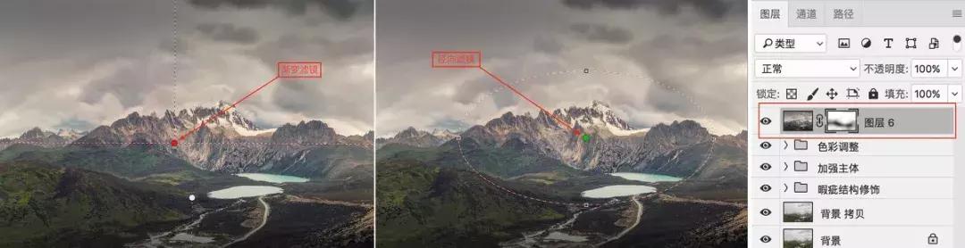 修风光摄影图片,玩转LR和PS,详细流程干货预警