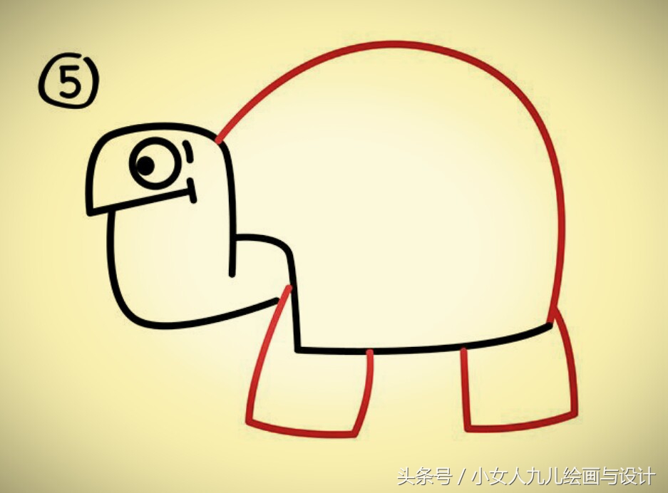 每日一画简笔画儿童小视频教程,每日一画简笔画长颈鹿