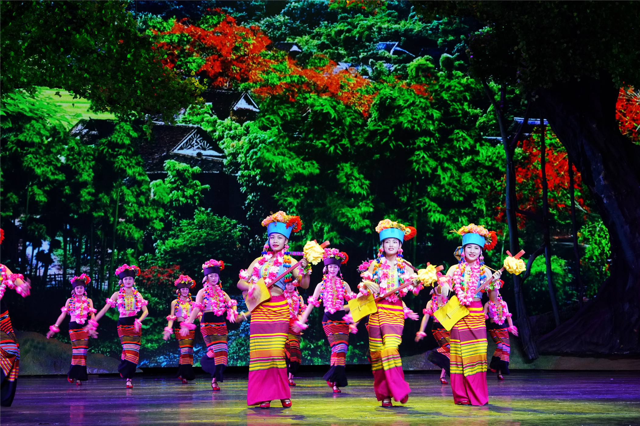 西双版纳曼听御花园景区,西双版纳美丽的曼听御花园