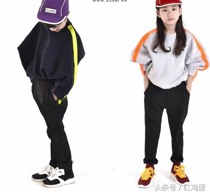 韩国冬季童装穿搭,今年童装韩潮流行款式