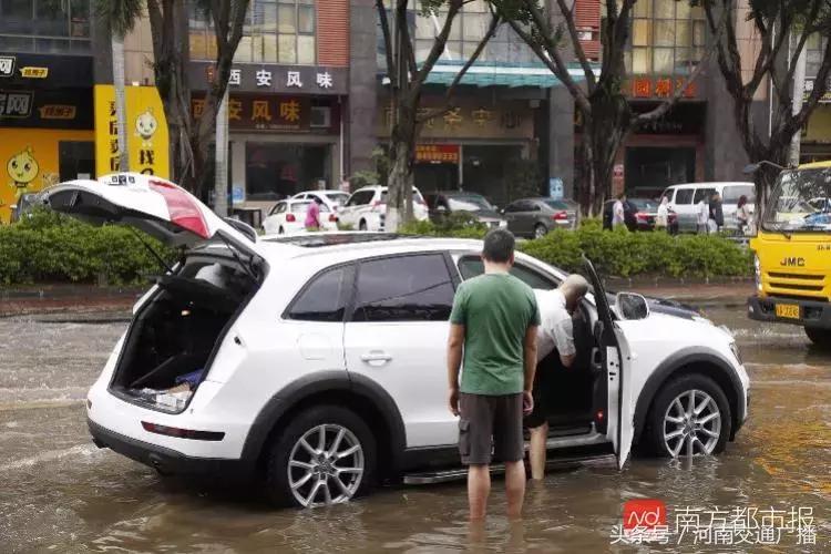 “山竹”过后首个工作日：广东人爬树都要去上班！