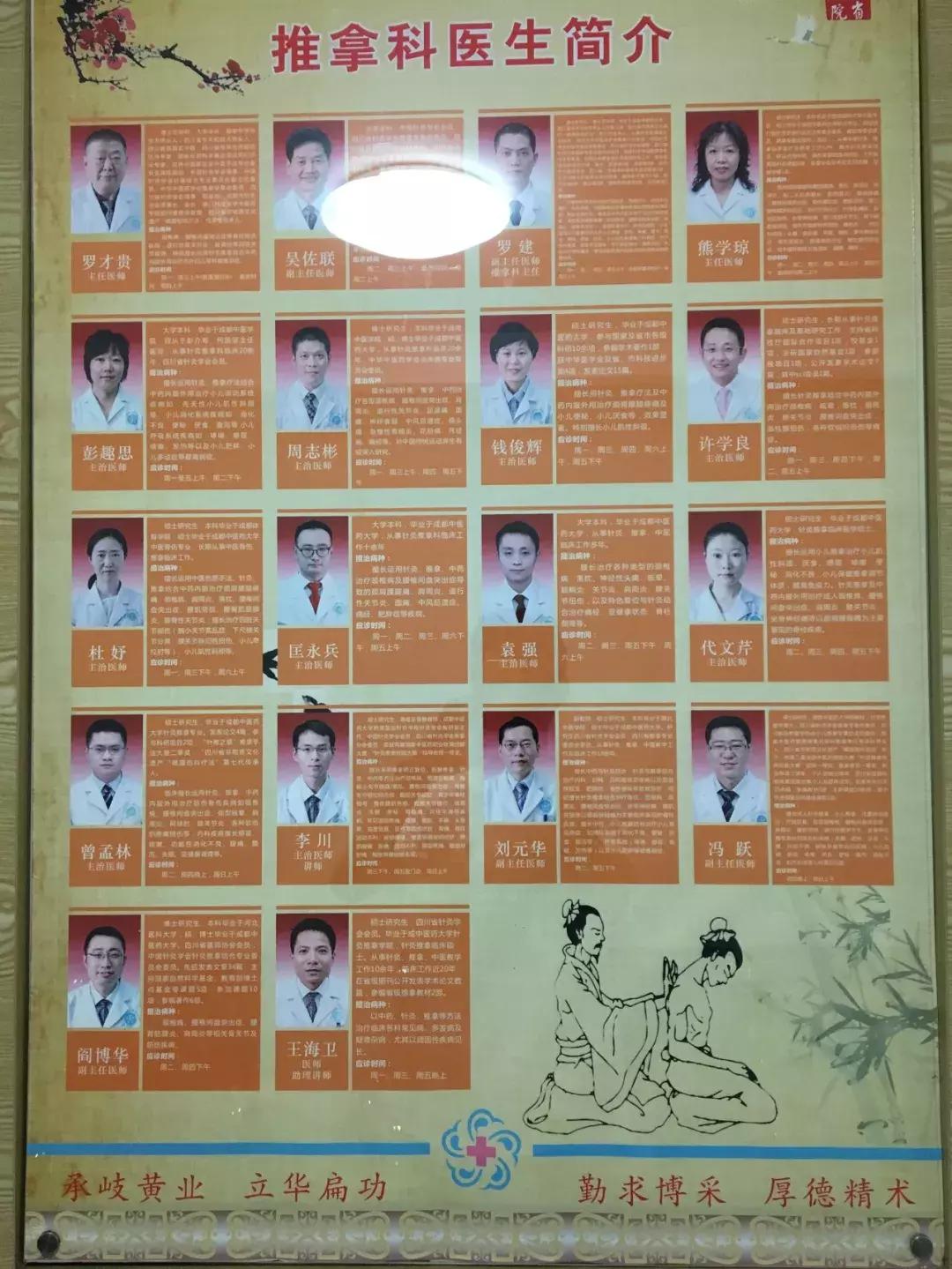 成都什么医院可以按摩,成都三甲医院按摩推拿哪家好