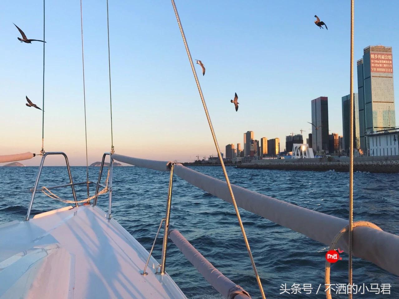 大连帆船出海最佳时间,大连帆船出海看日落