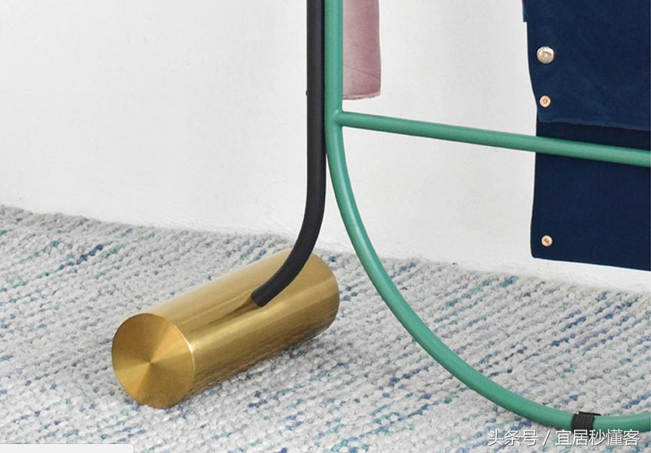 可移动衣帽架落地卧室网红款1.2米,衣帽架小户型设计