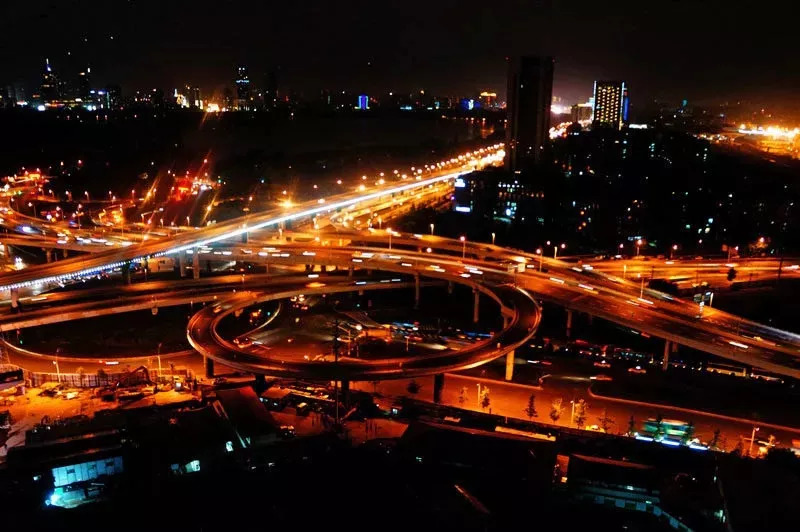 南京的夜晚真实图片,2005年的南京街头真实影像