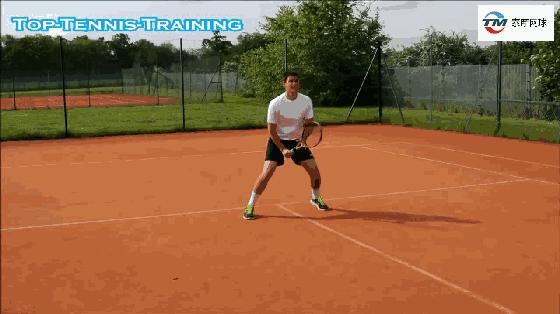 网球截击垫步和拉拍是同步吗,网球垫步整齐度标准是什么