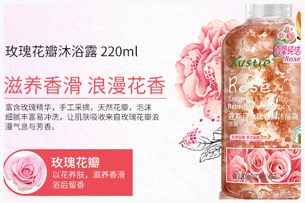 用了好几年的香水沐浴露,用了很久的沐浴露还是很黏