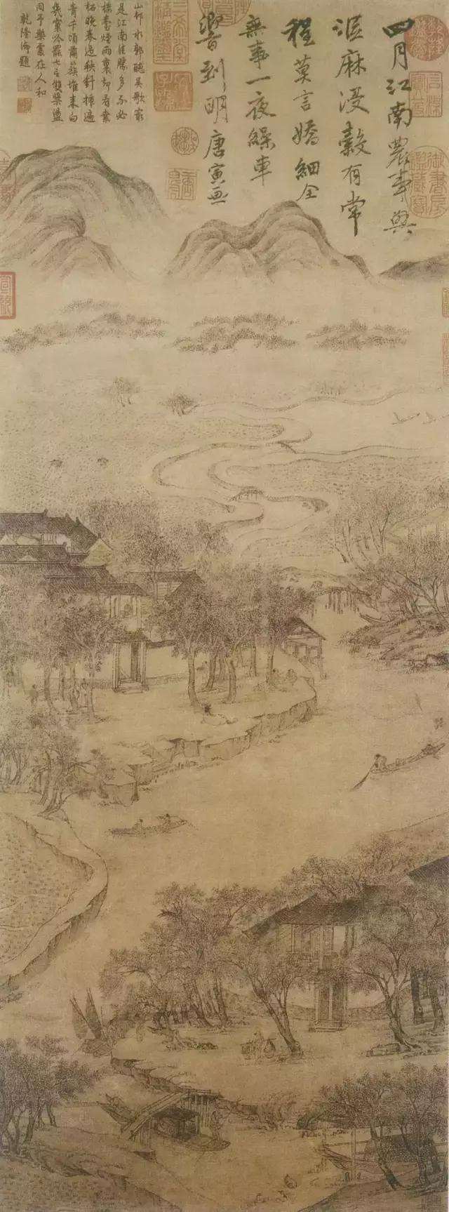 中国古代名家绘画千里江山图 (中国古代宫廷画大师)