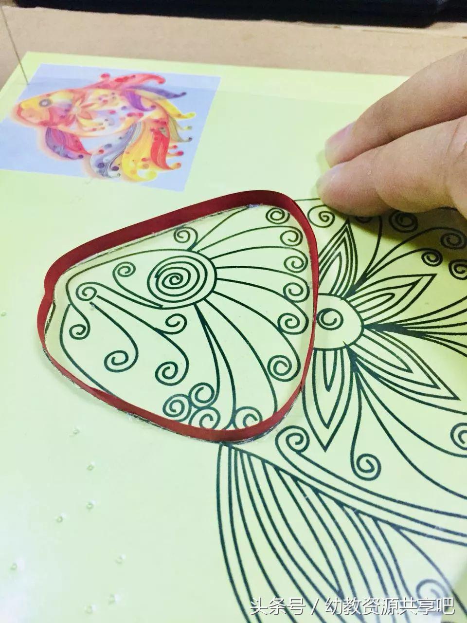 衍纸基础卷法教程衍纸版,基础衍纸作品及教程