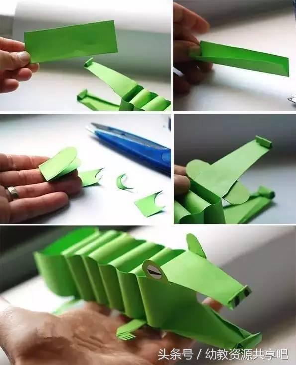 用彩色纸条制作手工卡纸,超简单卡纸手工特别好看