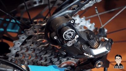 shimano电子后拨自动保护功能,shimano后拨微调