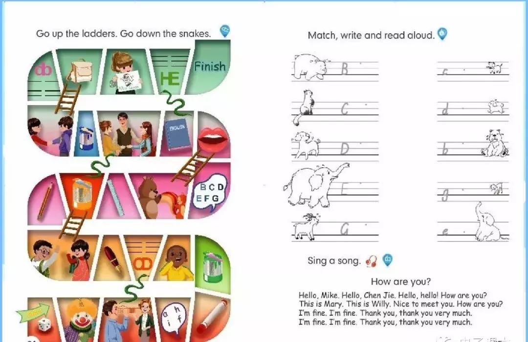 人教版三年级英语新起点下册课本,2013人教版新起点三年级英语上册