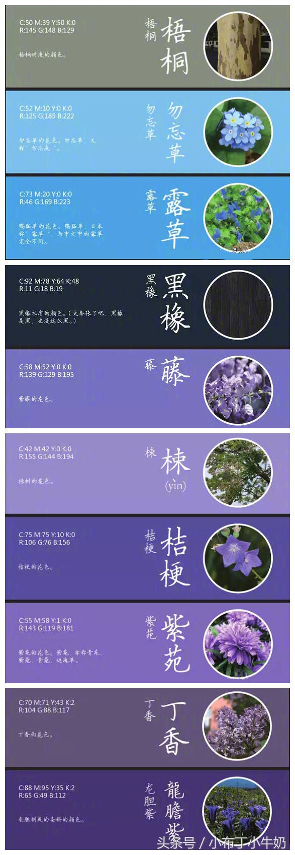 颜色设计色卡参考,设计师最全万能配色色卡