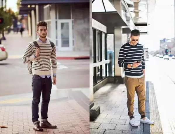 男生穿搭成熟干净简单大方秋装,秋天穿搭男生常规款