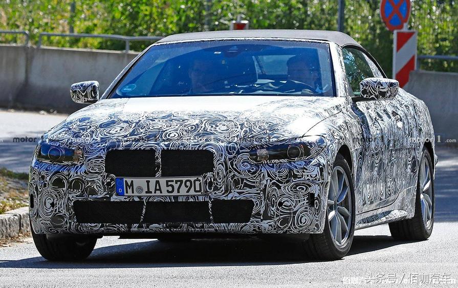 宝马4系敞篷版平行进口,全新宝马4系敞篷路拍