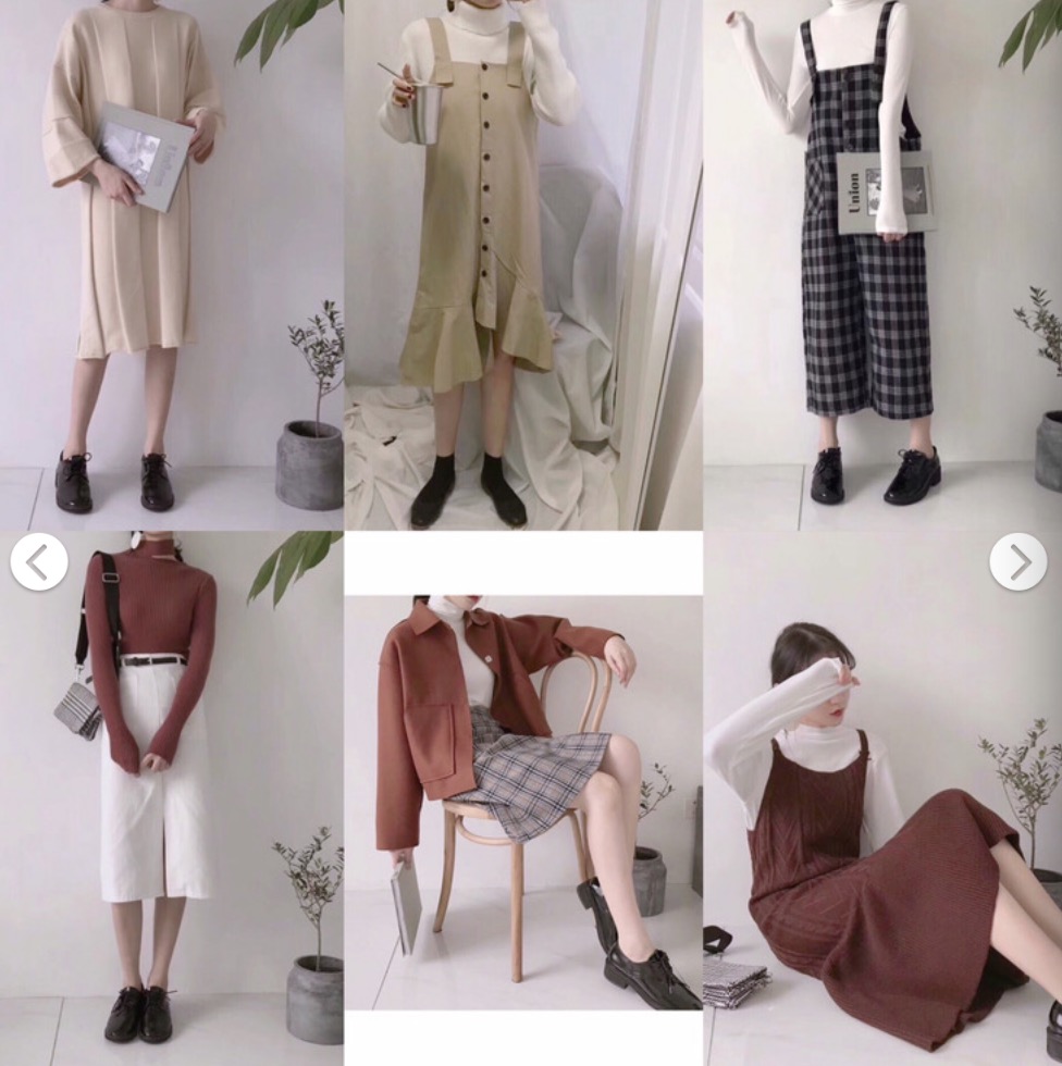 韩系秋季简约风穿搭上班族,小个子韩系穿搭秋装