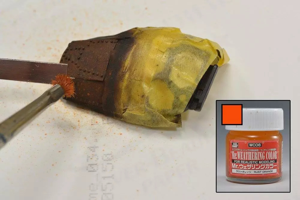 扎古模型拼装过程,高达模型旧化教程