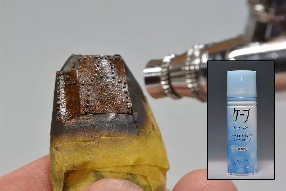 扎古模型拼装过程,高达模型旧化教程