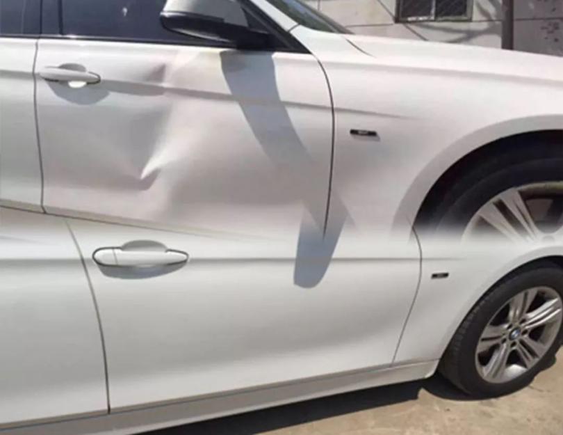 车身凹陷有什么好的办法搞出来吗,车身有凹陷的坑怎么修复