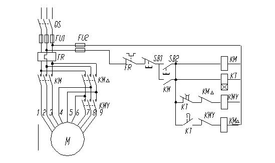 电机正反转控制线路图梯形图,步进电机接线方法和控制线路图