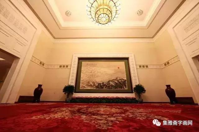 24幅国庆画作大盘点，毛*东泽**亲自题句：“江山如此多娇”