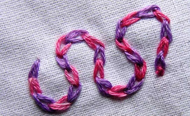 十二种绣针法,14种锁边绣针法