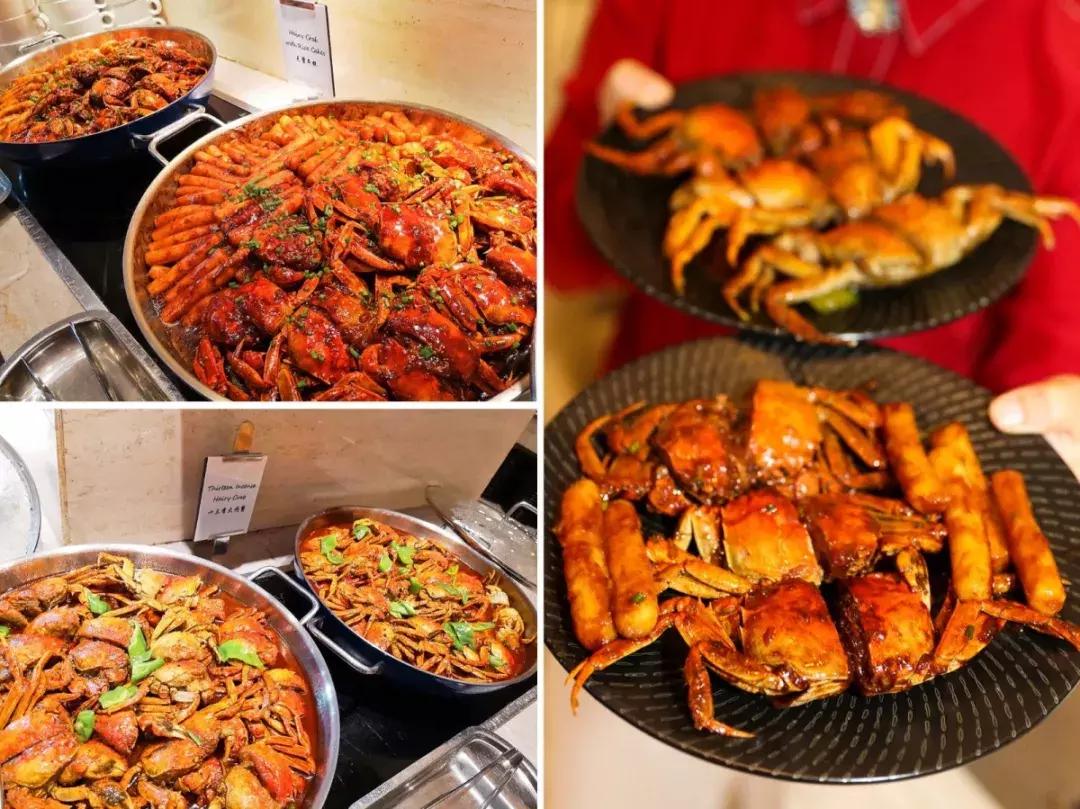 20道豪门蟹宴+梦幻火烈鸟甜品Show！大闸蟹畅吃只只爆膏！