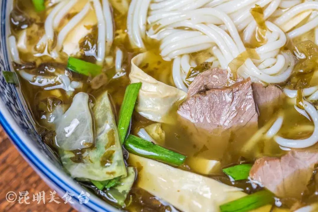 藏在昆明街巷里的10家米线店,昆明古镇米线店