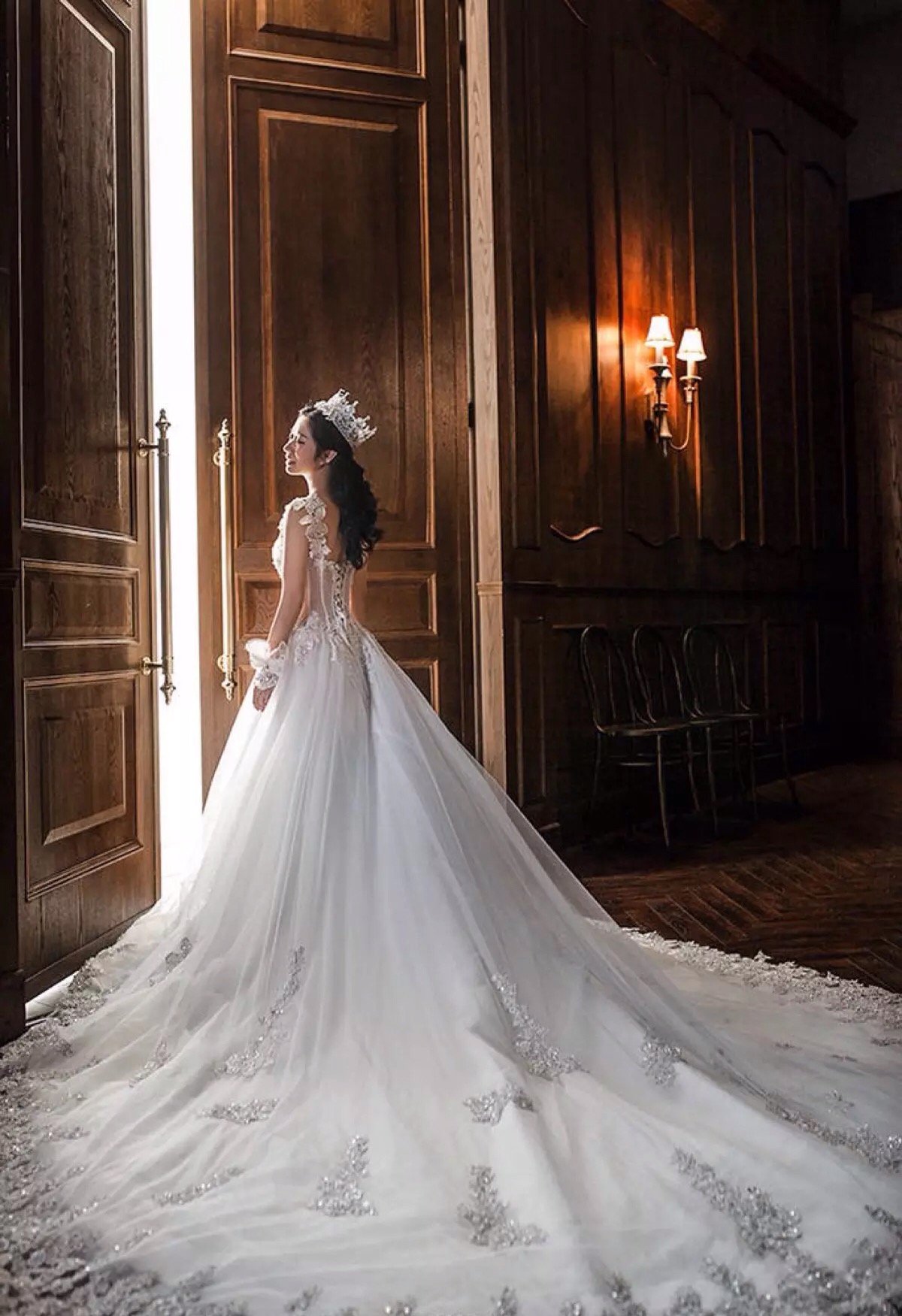 十二星座专属婚纱巨蟹座太美了,十二星座专属梦幻婚纱