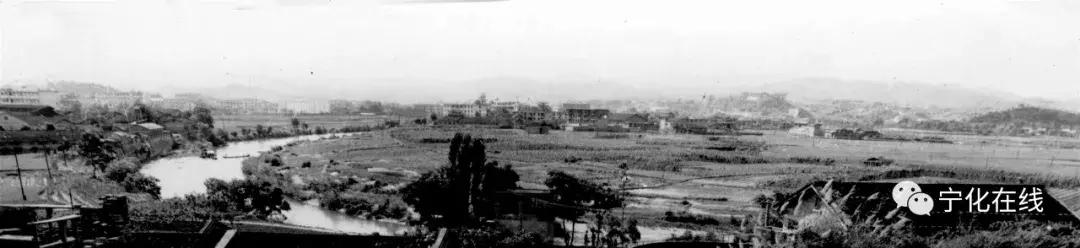 宁化县城老照片,改革开放40周年家乡巨变的照片