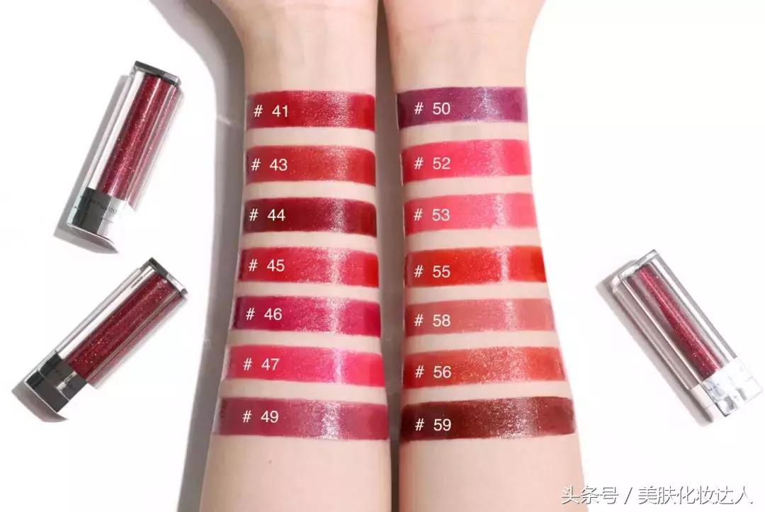 美宝莲星钻系列试色,美宝莲小灯管赤茶星钻