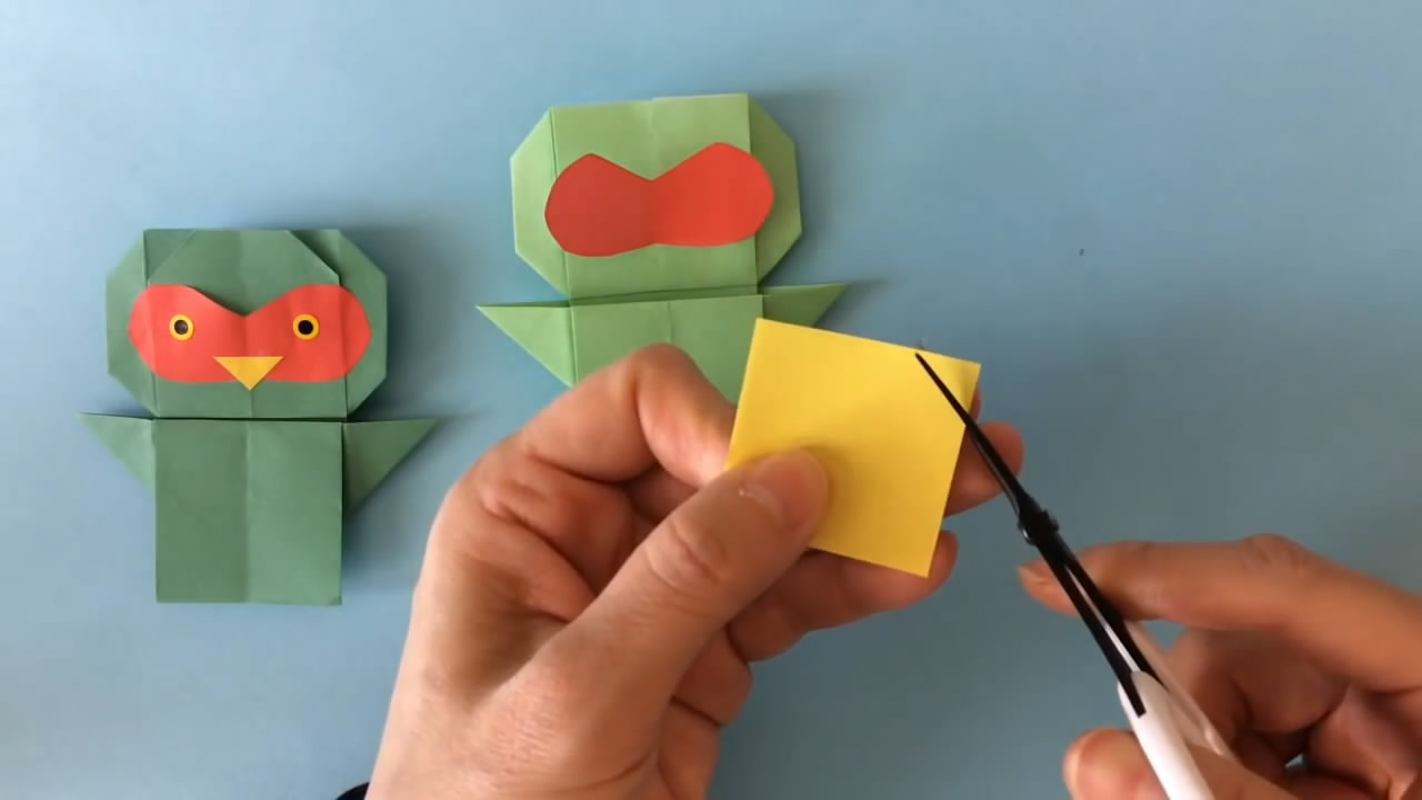 折纸小乌鸦的方法,小乌鸦折纸简单