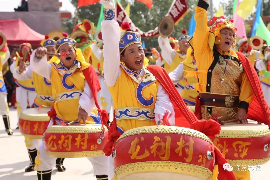 尧都区金殿镇桑湾村文化节,临汾市尧都区金殿镇峪口村的视频