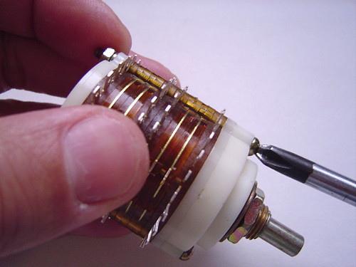 波段开关电位器,步进电位器维修