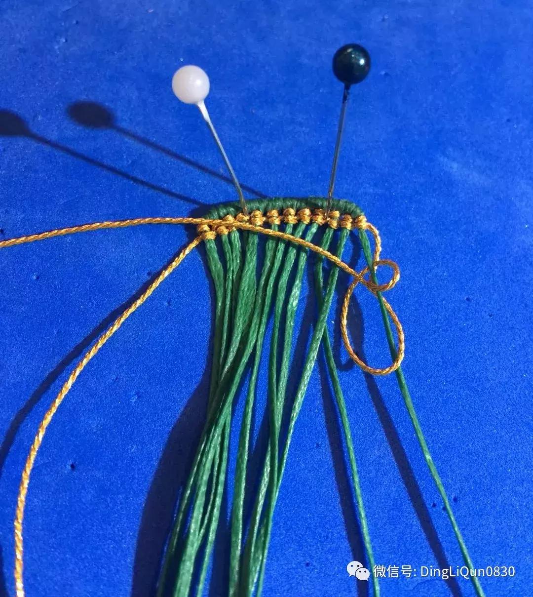 编绳教程铃铛,编绳教程防烫