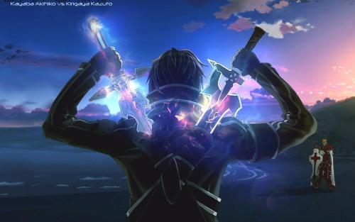 刀剑神域桐人的招式,刀剑神域桐人双刀流众人惊呆