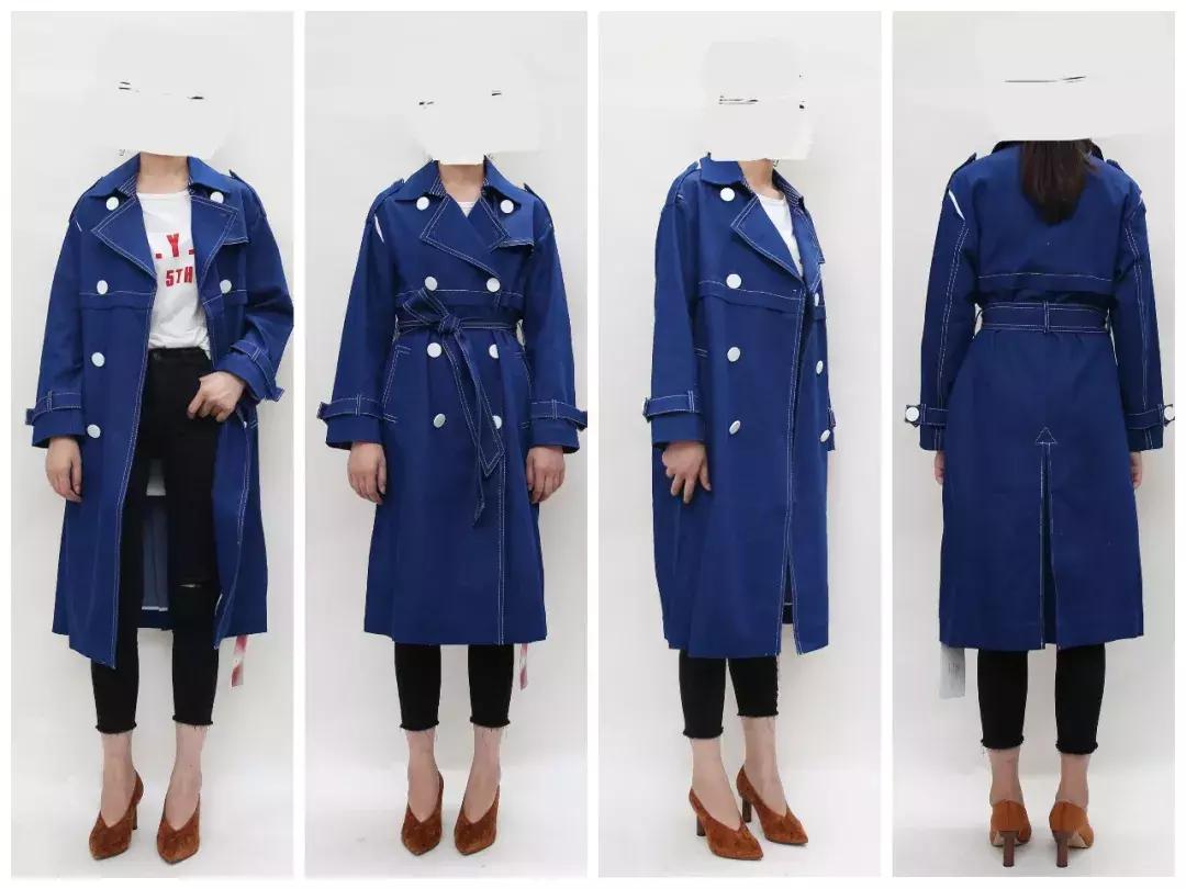 真人版试穿衣服,真人试穿黄金风衣