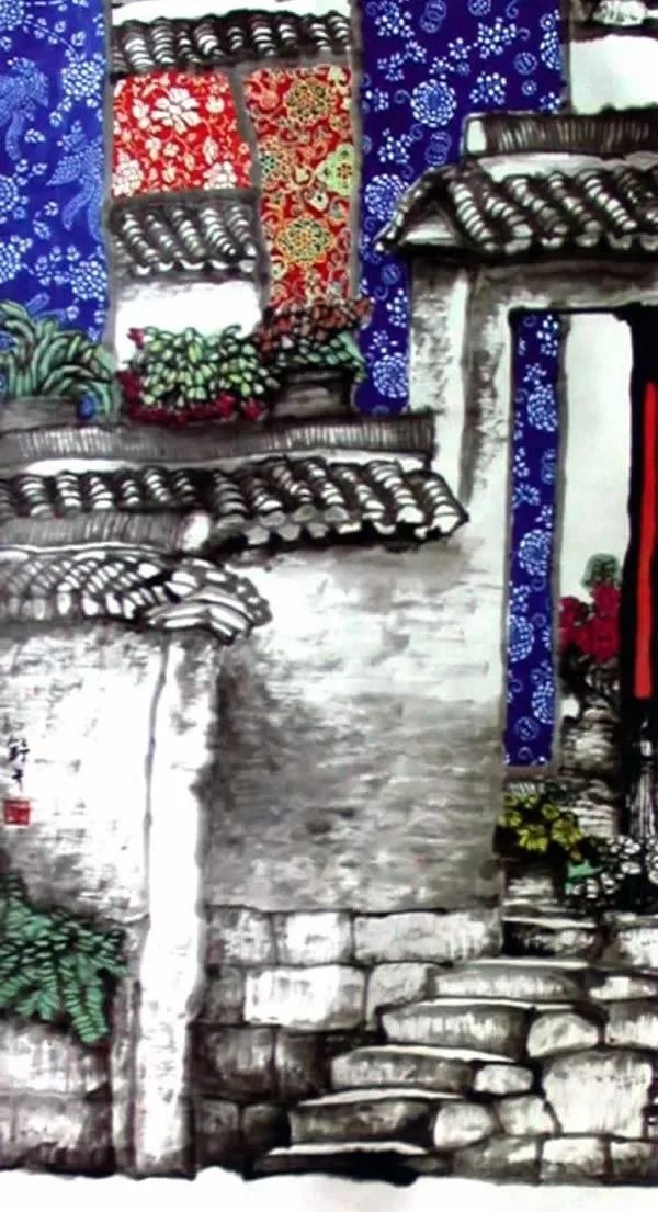 曹天舒水墨画欣赏,曹天舒水墨作品