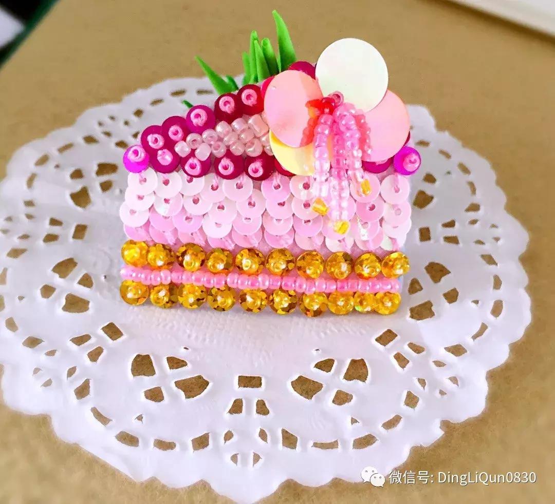 串珠刺绣教程图解,串珠刺绣手工