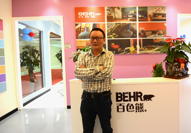 陈家胜的“Behr百色熊”涂料情缘:选择比努力更重要