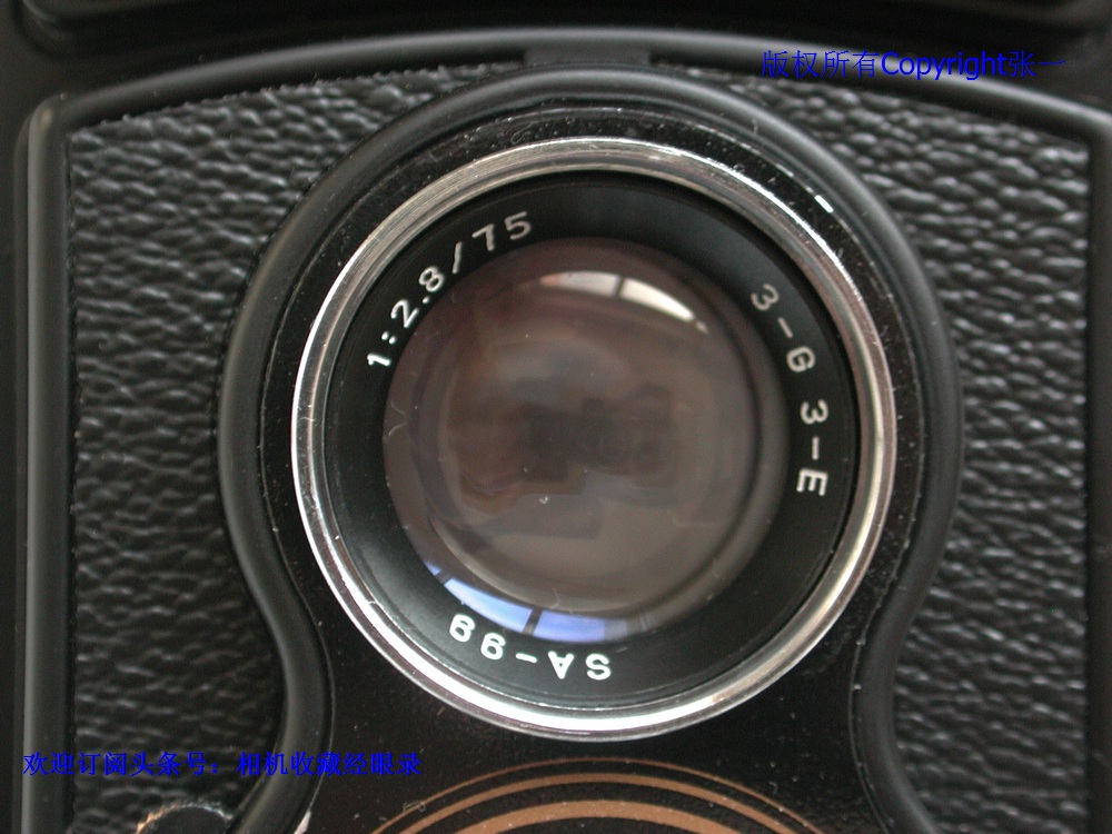 中国上海制造的海鸥Seagull4A-105双镜头反光照相机!