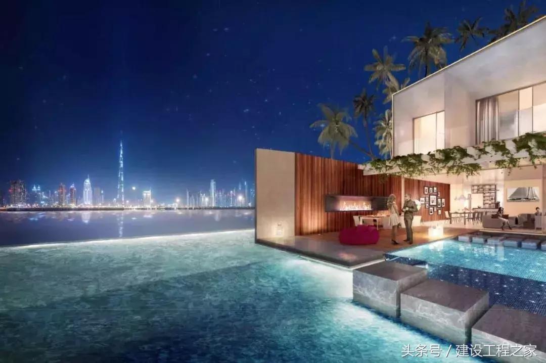 迪拜人工岛建造,迪拜新修的岛屿建筑