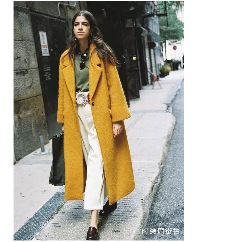 欧美风大衣秋冬款,欧美小众高定秋冬大衣