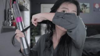 dyson戴森hs05落日玫瑰卷发棒,戴森卷发棒hs01和hs05买哪个好