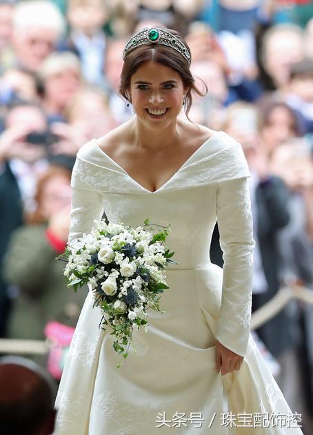 尤金妮大婚王室大合影,英国皇室尤金妮公主照片