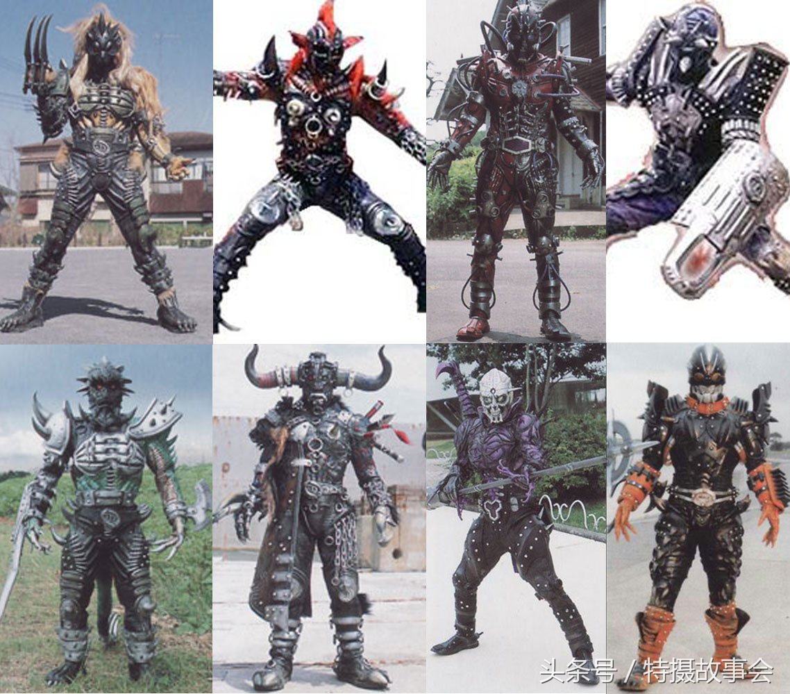 平成骑士反派排名,平成骑士反派