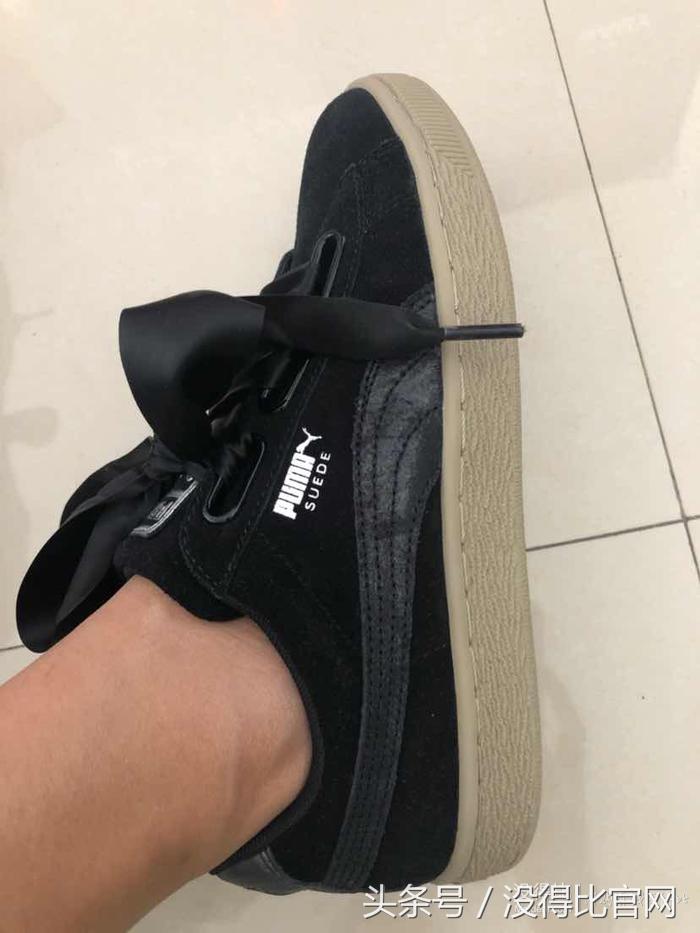 puma蝴蝶结板鞋,puma彪马蕾哈娜板鞋正品厚底