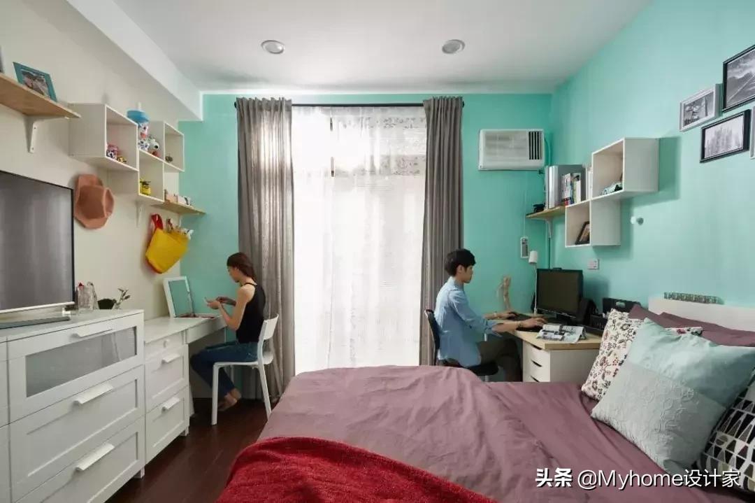 夫妻共用衣柜收纳,宜家大衣柜收纳