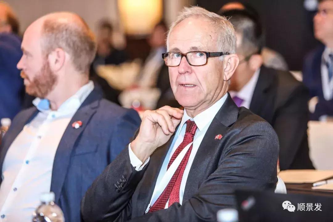 乘共赢巨轮驶向机遇之海，顺景发总裁翁绳生出席中挪商务峰会讲话